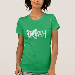 T-shirt Dessus mignon de Jour de la Saint Patrick pour des