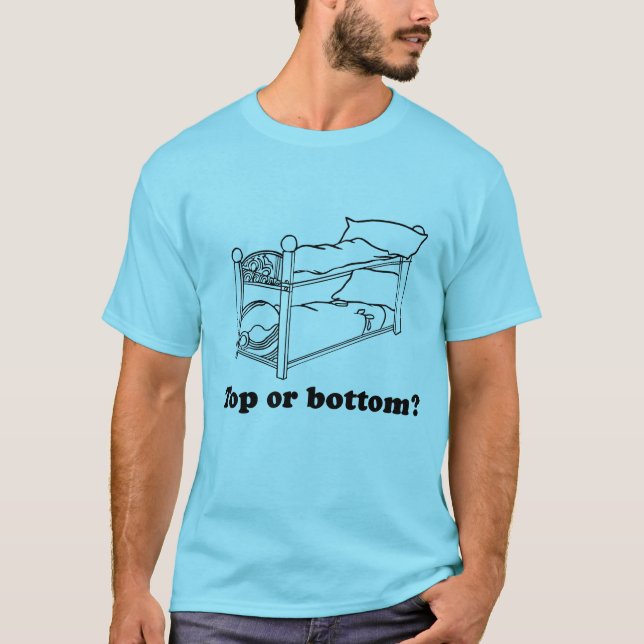 T-SHIRT DESSUS OU BAS (Devant)