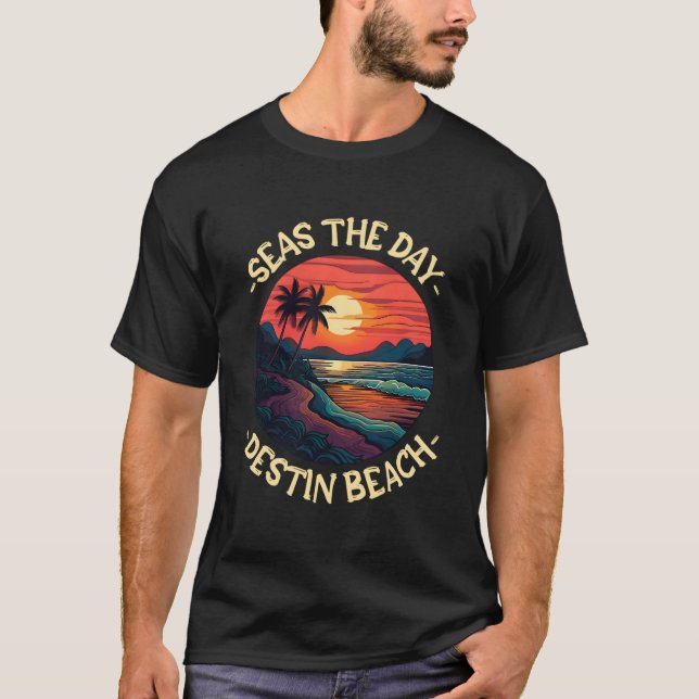 T-shirt Destin Beach Beach Sayings (Devant)