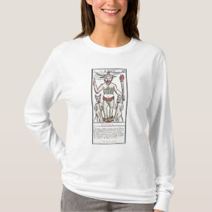 T-shirt Destin, carte de tarot, française