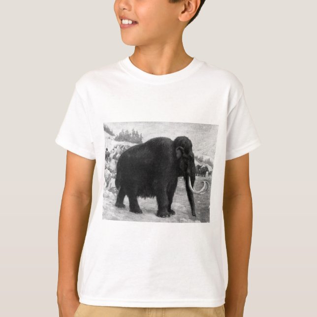 T-shirt Destin de mammoth laine (Devant)