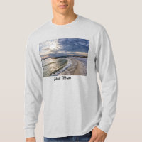 Destin Florida Soirée Waves Long Manches Chemise