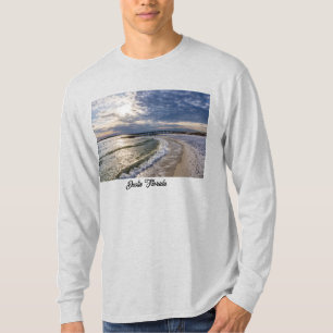 T-shirt Destin Florida Soirée Waves Long Manches Chemise