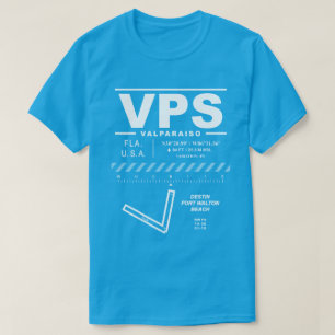 T-shirt Destin Fort Walton Beach Airport VPS