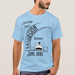 T-shirt Destination vintage Famille Réunion