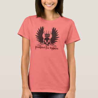 T-shirt Destiné Pour Le Crâne De Défaillance