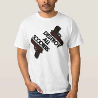 T-shirt Destory tous les scooters