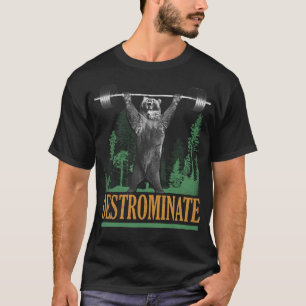 T-shirt Destrominate - Ours - Entraînement amusant Inspira