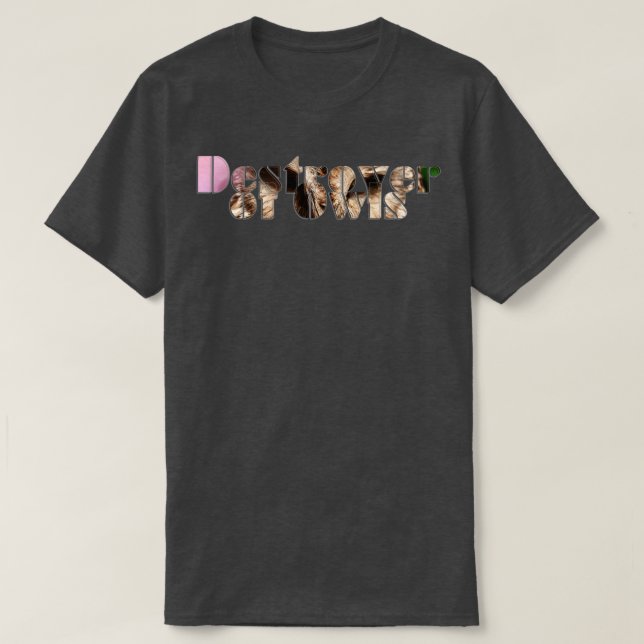 T-shirt Destructeur des hiboux (Design devant)