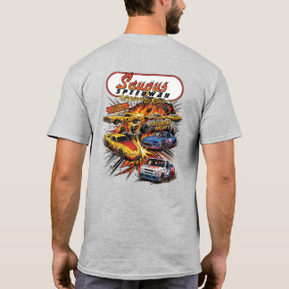 T-shirt Destruction de la nuit du samedi de Saugus Speedwa