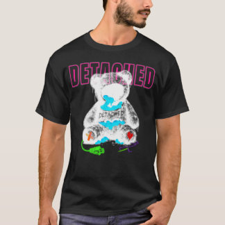 T-shirt Detachment Dark Teddy Bear Graphic Tee
