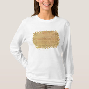 T-shirt Détail du papyrus mathématique de Rhind