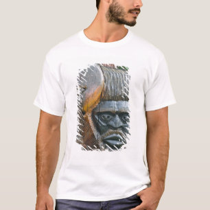 T-shirt Détail d'un totem kanak, Noumea, Nouvelle