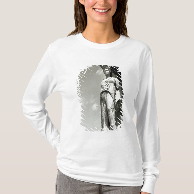 T-shirt Détail d'une cariatide de l'Erechtheion (Devant)