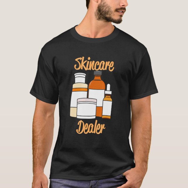 T-shirt Détaillant de soins de la peau - Dermatologue Esth (Devant)