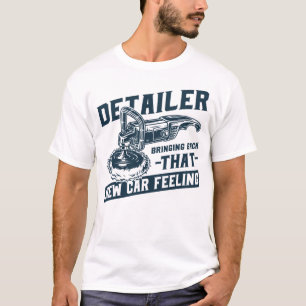 T-shirt Détaillant de voiture Détail auto Nouveau Sensemen