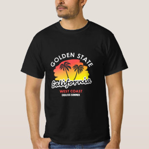 T-shirt d'État d'or en Californie