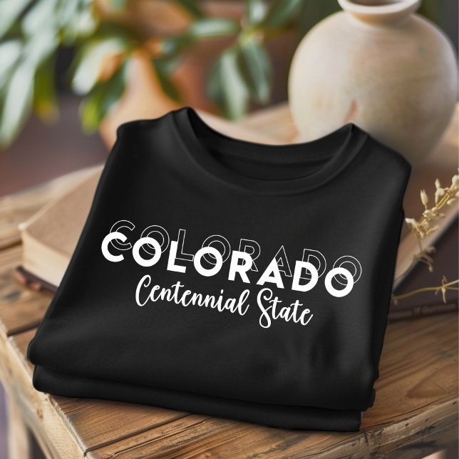 T-shirt d'état tendance du Colorado Centennial (Créateur téléchargé)