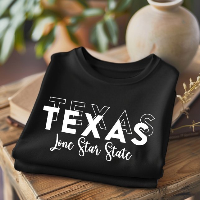 T-shirt d'état Texas Lone (Créateur téléchargé)