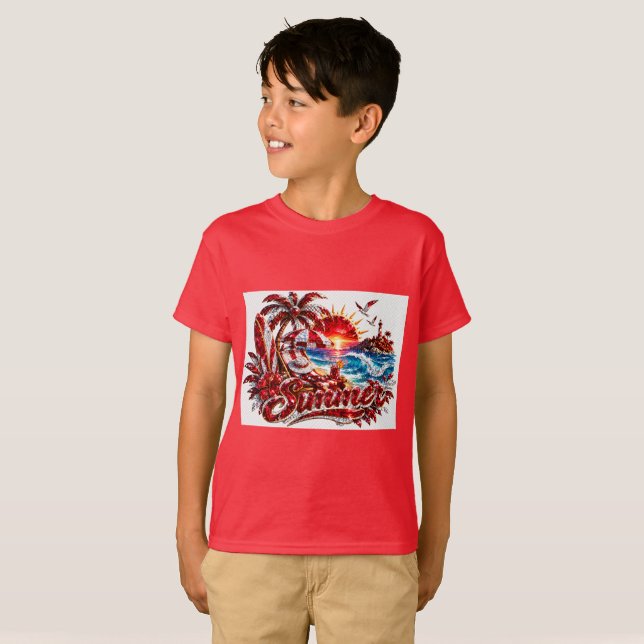 T-shirt d'été (Devant entier)