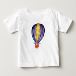 T-shirt d'été cool Hot Air Balloon