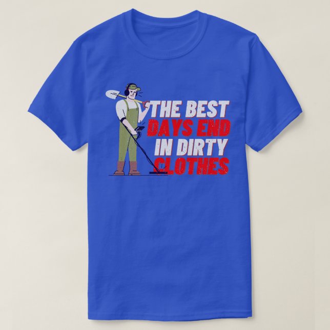 T-shirt Détecter Les Vêtements Sauvages Treasure Fun (Design devant)