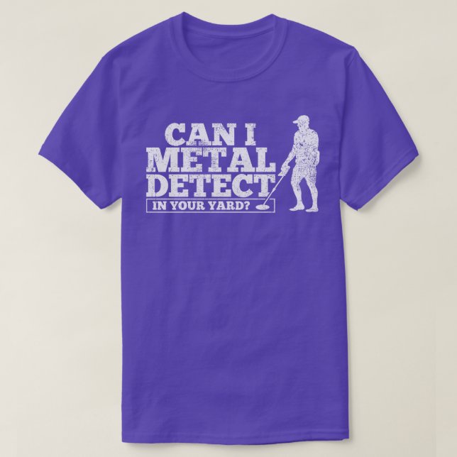 T-shirt Détecteur de détecteur de métaux (Design devant)