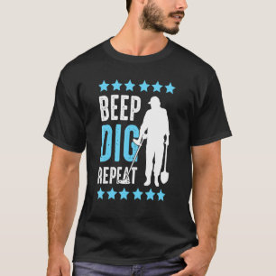 T-shirt Détecteur de détection du métal de détection de bi