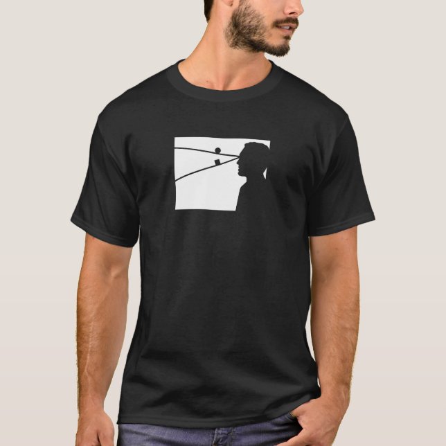 T-SHIRT DÉTECTEUR DE MENSONGE DE PRISONNIER (Devant)