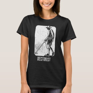 T-shirt Détecteur de métal de chasse au trésor Dectorist I