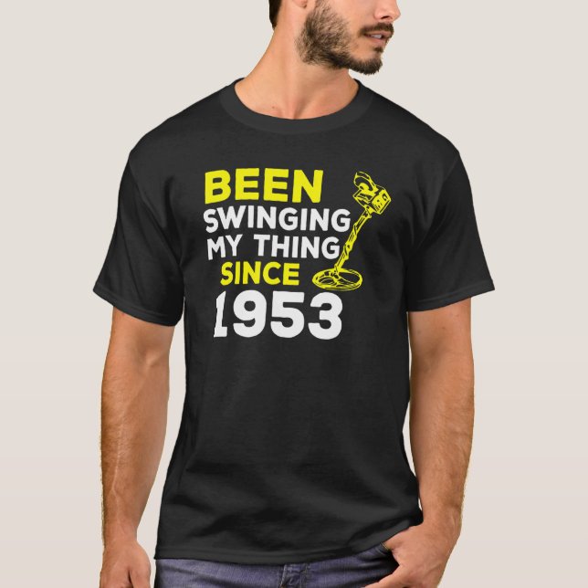 T-shirt Détecteur de métal depuis 1953 H (Devant)