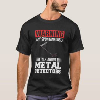 T-shirt Détecteur de métal Plage Pièces de chasse en or Tr