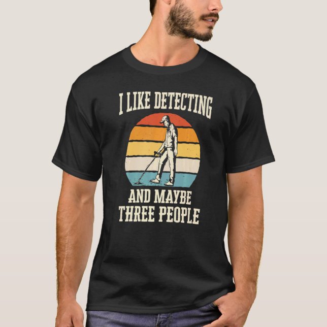 T-shirt Détecteur de métaux (Devant)