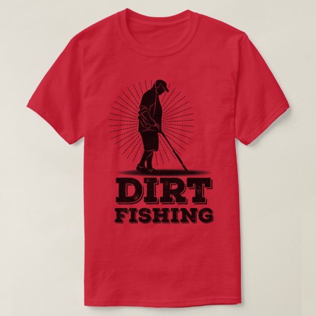 T-shirt Détecteur de métaux (Design devant)