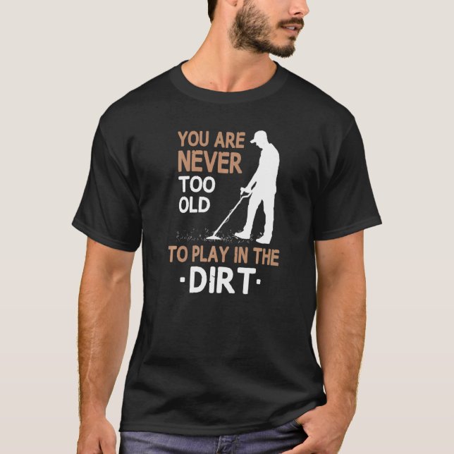 T-shirt Détecteur de métaux 1 (Devant)