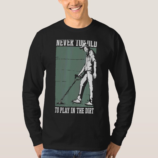 T-shirt Détecteur de métaux 2 (Devant)