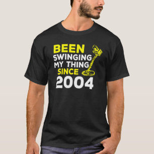 T-shirt Détecteur de métaux depuis 2004 H