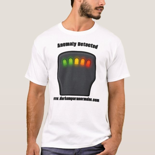 T-Shirt Détecteur de Mètre EMF (Devant)