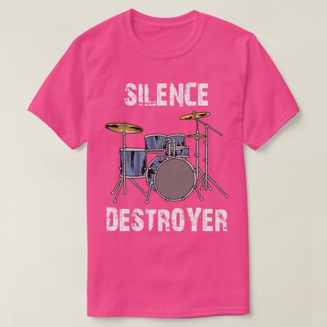 T-shirt Détecteur de silence 1 (Design devant)