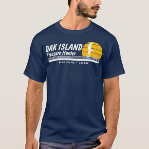 T-shirt Détecteur de trésors et de métaux de l'île de 