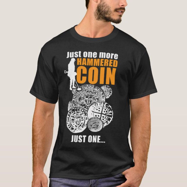 T-shirt Détecteurs de métal drôles (Devant)
