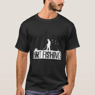 T-shirt Détection des métaux de la pêche directe Détection