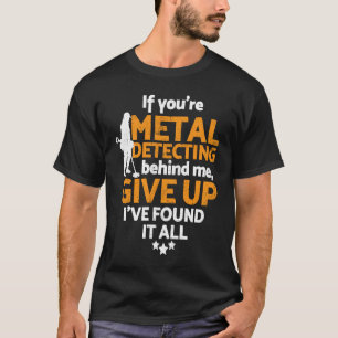 T-shirt Détection des métaux par détecteur de métaux
