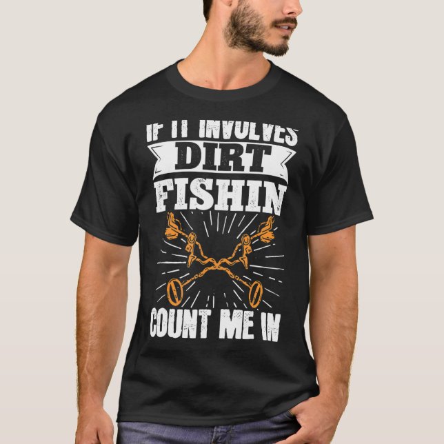 T-shirt Détection des métaux Si cela implique un dénombrem (Devant)