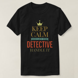 T-shirt Détective