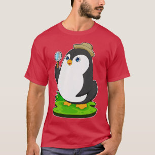 T-shirt Détective de pingouin
