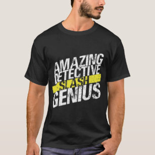 T-shirt Détective Extraordinaire SLASH Genius Slim Fit T-S