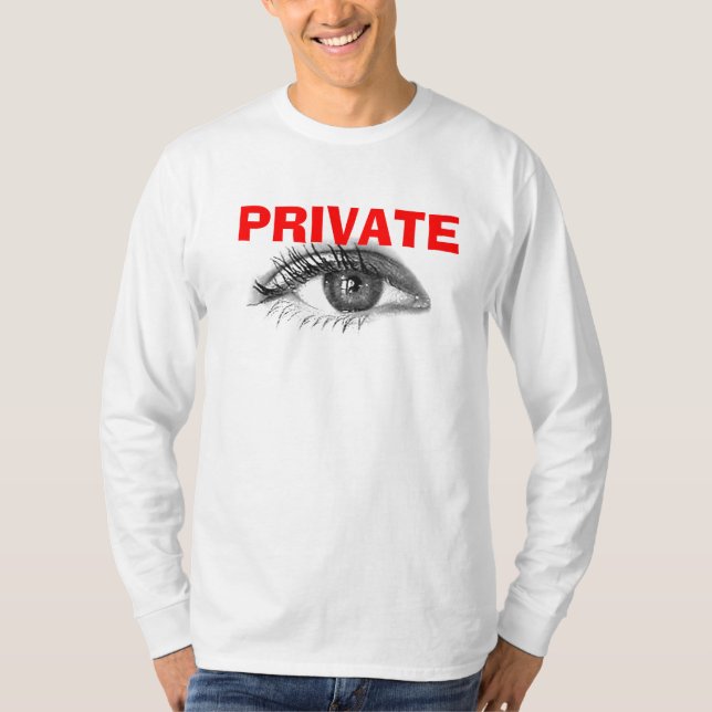 T-shirt Détective privé (Devant)
