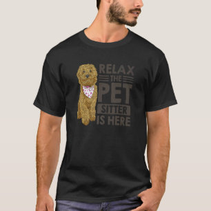 T-shirt Détendez-Vous Animaux Sitter Est Ici Animal Pet Si