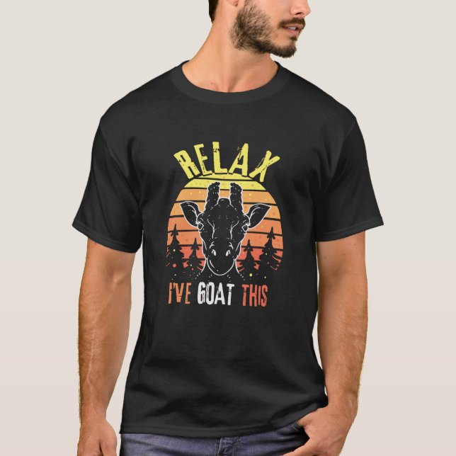 T-shirt Détendez-vous, j'ai mangé ça. (Devant)